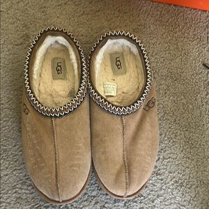 UGG Chestnut Suede Slip-Ons